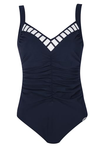 Sunflair Damen Basic Badeanzüge, Nachtblau, (Herstellergröße: 44C) im Sale